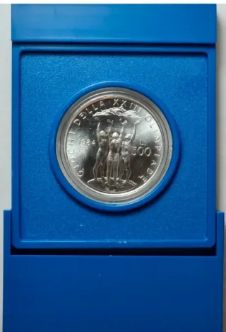 500 Lire XXIII Olimpiade Los Angeles 1984