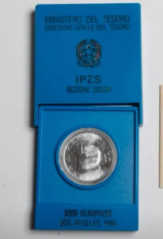 500 Lire XXIII Olimpiade Los Angeles 1984