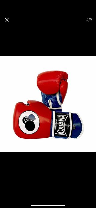 Guantes Boxeo Piel Redondo
