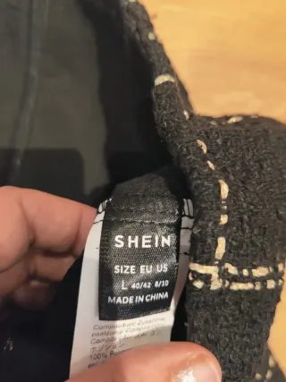 Falda pantalón Shein cuadros Talla M/L