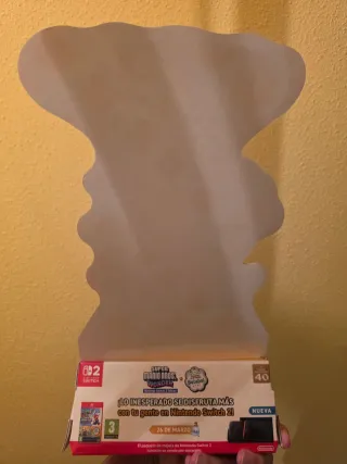 Cartel Promocional Mario Bros Wonder Switch 2