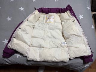 Plumas Verlac Talla S Morado/Blanco