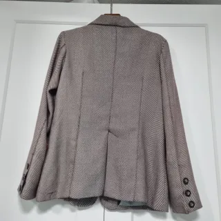 Blazer Laga Beige y Marrón