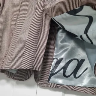 Blazer Laga Beige y Marrón