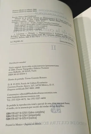 Libros Historia cultura literaria Hispanoamérica