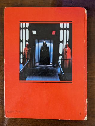 Star Wars El Retorno del Jedi Libro Película 1983