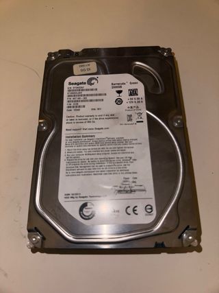 Disco Duro 2TB Seagate Barracuda Green SATA