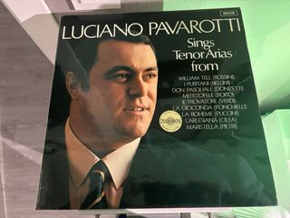 LOTE 3 Vinilos : Luciano Pavarotti