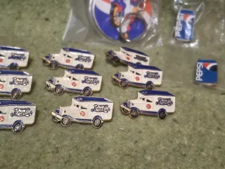 Lote Pins y Llavero Vintage Pepsi