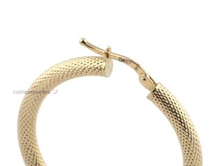 argollas oro 18k