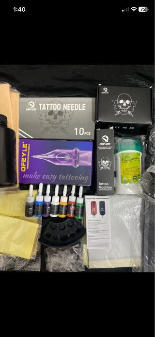 Kit máquina de tatuaje