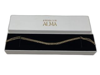cadena oro 18k 30cm