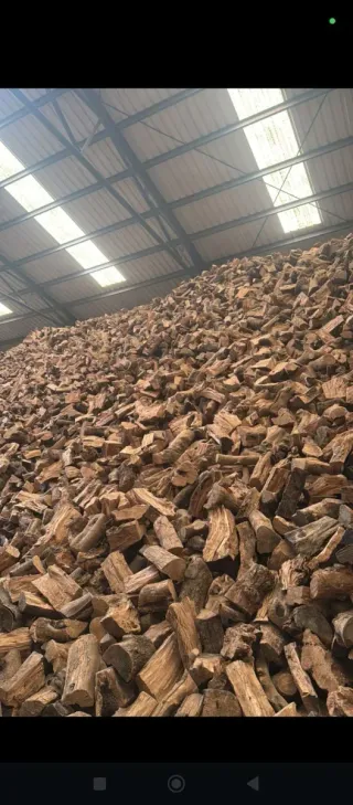 LEÑA  ENCINA SECA CORTADA 35cm TLF:645699080