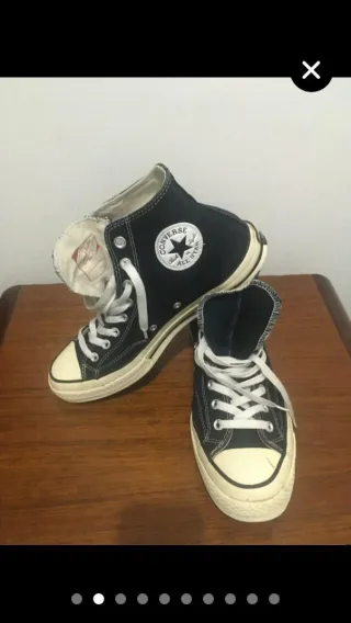 Converse Chuck 70 Hi Top Negro