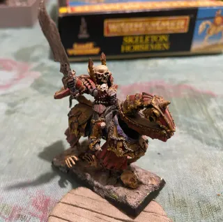 El Duque Rojo Condes Vampiro Metal Warhammer