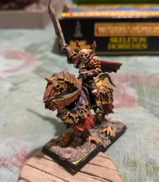 El Duque Rojo Condes Vampiro Metal Warhammer
