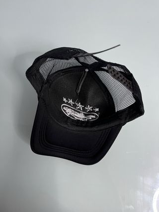Gorra Corteiz Negra Estrellas