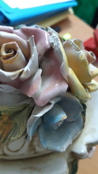 Centrotavola vintage ceramica Bassano