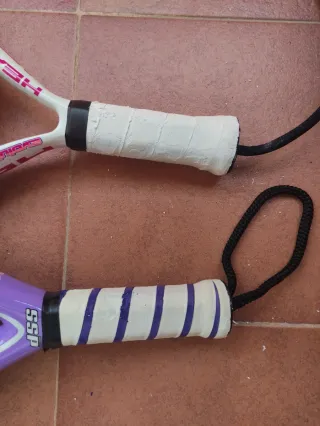 Palas de pádel HEAD y Dunlop SSP con fundas