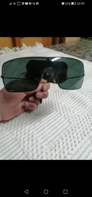 Óculos de Sol Ray-Ban Preto e Verde