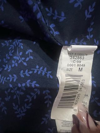 Gabardina Mango Negra