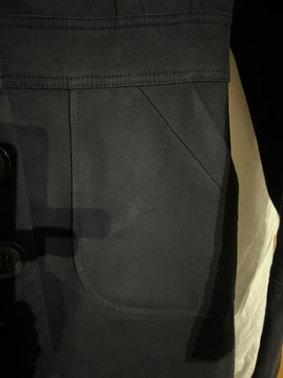 Gabardina Mango Negra