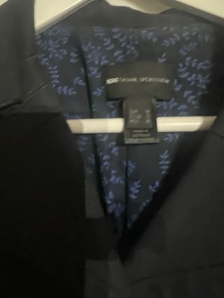 Gabardina Mango Negra