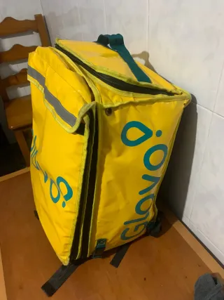Mochila Glovo Reparto Amarilla