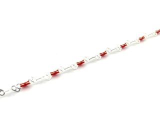 pulsera plata 925mm con piedra