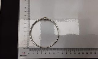 pulsera plata 925mm con piedra