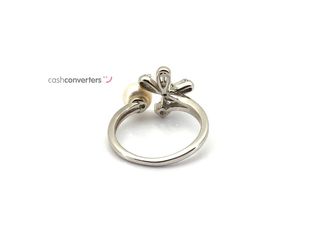 sortija plata 925mm con piedra con circonita t. 16 (17,84 mm)