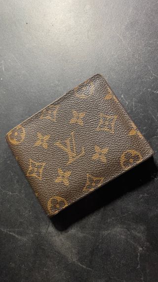 Cartera hombre marron