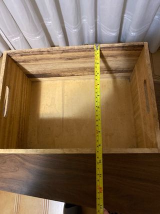 Caja de madera decorativa Satisfaction