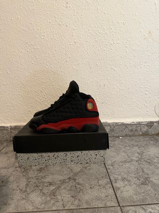 Zapatillas Jordan Retro 13  Negras y Rojas