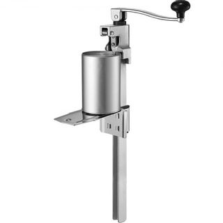 Abrelatas Manual, Abrelatas de Mesa Comercial para Latas Grandes, Abrelatas Pesado con Base, Abrelatas Industrial de Altura Ajustable para Latas de hasta 15.7" de Alto, para Restaurante Hotel Bar