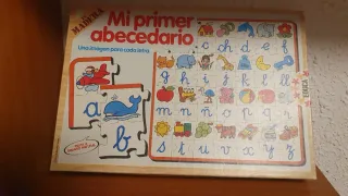 Puzzle Mi Primer Abecedario Educa Madera