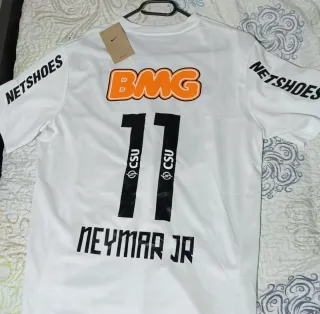 ¡Solo hoy! Camiseta Neymar Santos Retro 2012