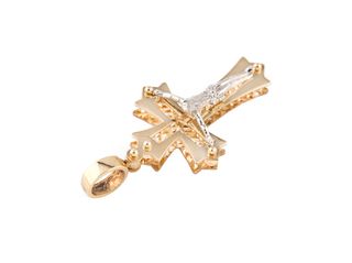 crucifijo oro 18k