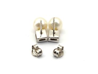 pendientes oro 18k con piedra con circonita