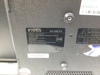 televisor led 24” inves 2421t2