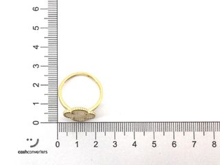 sortija oro 18k con piedra con nacar t. 17 (18,16 mm)