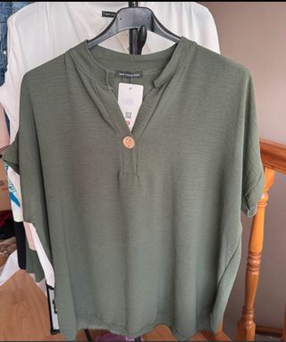Blusa verde talla L