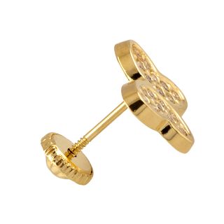 pendientes oro 18k con piedra