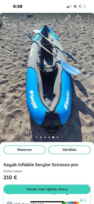 Kayak hinchable Sevylor Scirocco Pro