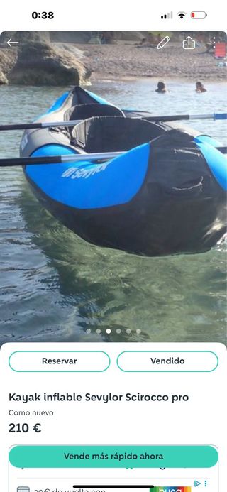 Kayak hinchable Sevylor Scirocco Pro