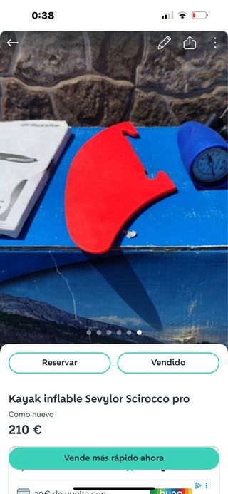 Kayak hinchable Sevylor Scirocco Pro