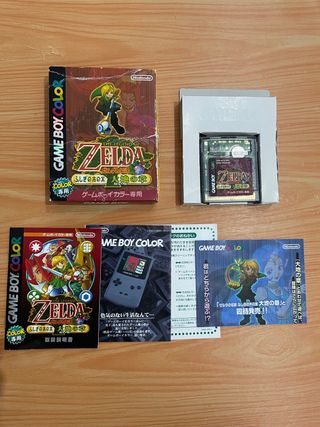 THE LEGEND OF ZELDA ORACLE OF SEASONSGAMEBOYCOLOR