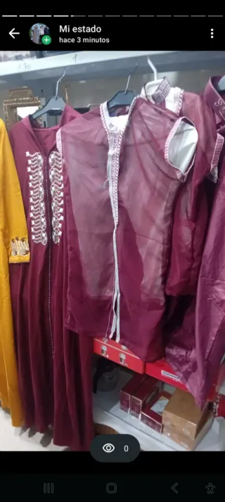 Ropa multicolor talla única