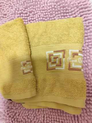 Juego de toallas Pierre Cardin algodón