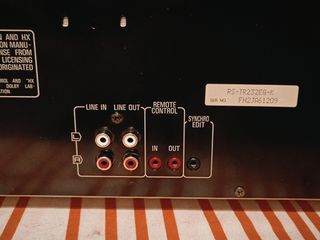 Pletina Doble Cassette HiFi Technics RS-TR232